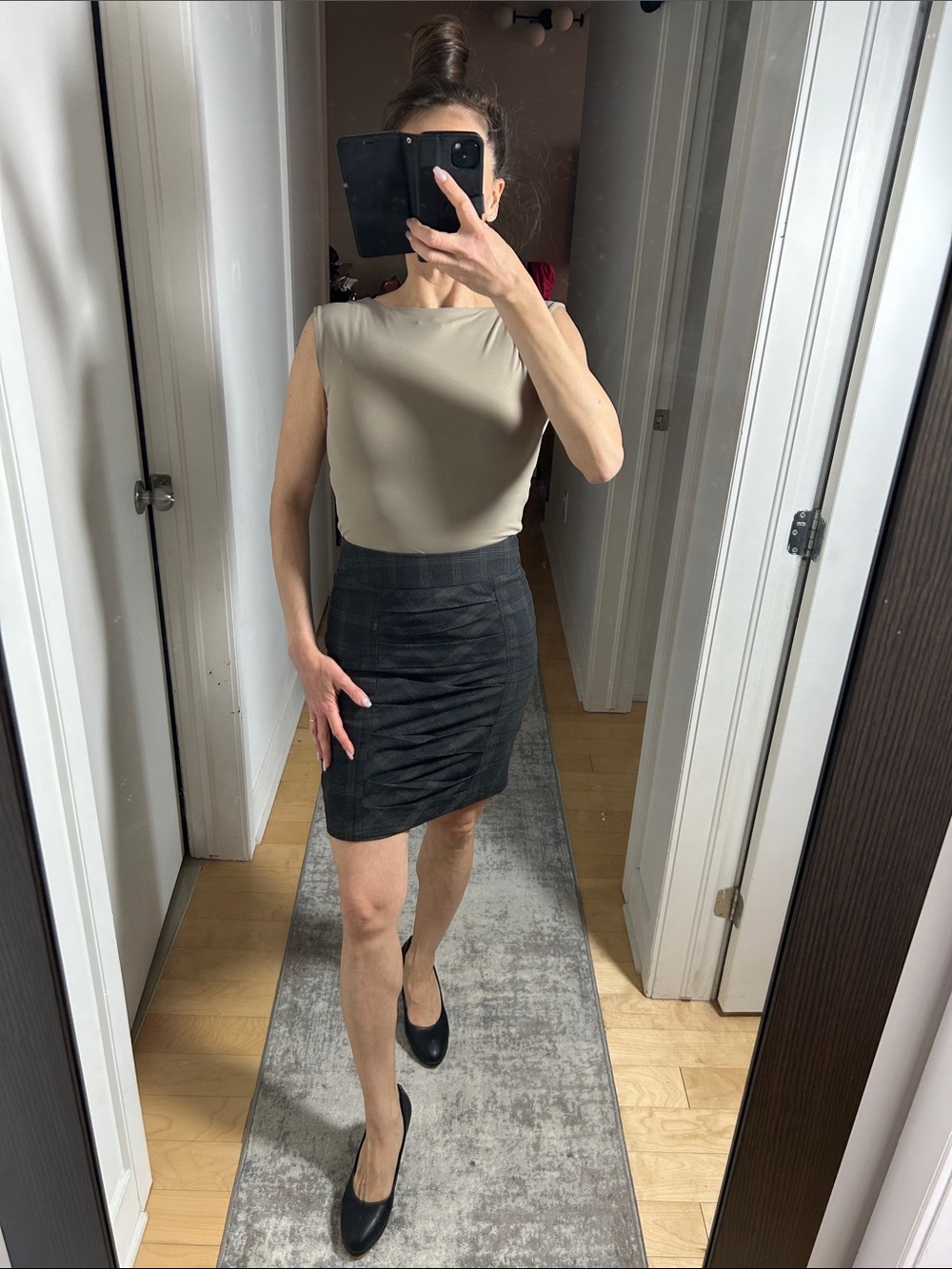 🔥 BOGO | Sandra Angelozzi Pencil Skirt | Zip Back | Femme de Carrière